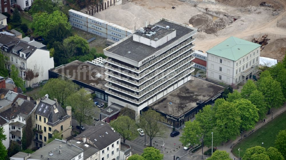 Luftaufnahme Bonn - Centro-Hotel-Bristol in Bonn im Bundesland Nordrhein-Westfalen, Deutschland