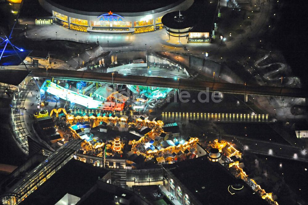 Luftbild Oberhausen - CentrO Weihnachtsmarkt Neue Mitte Oberhausen