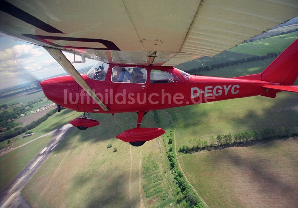 Luftaufnahme Neuhardenberg - Cessna 172 D-EGYC der Agentur euroluftbild.de in Neuhardenberg im Bundesland Brandenburg, Deutschland