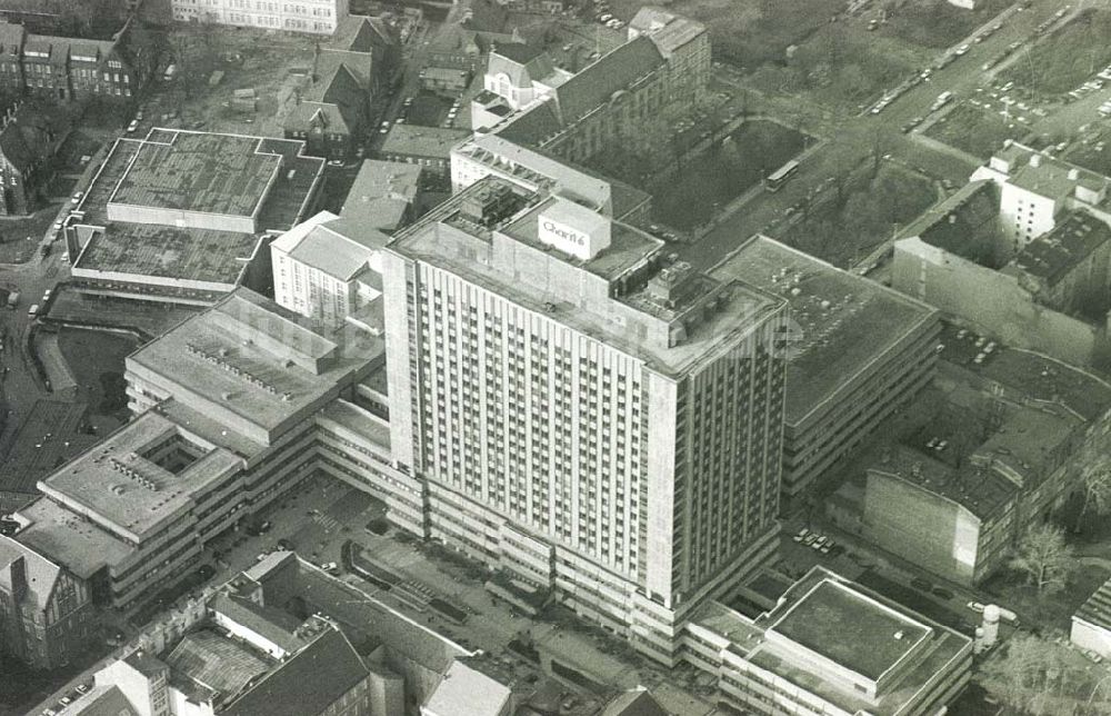 Berlin von oben - Charite Berlin- Mitte