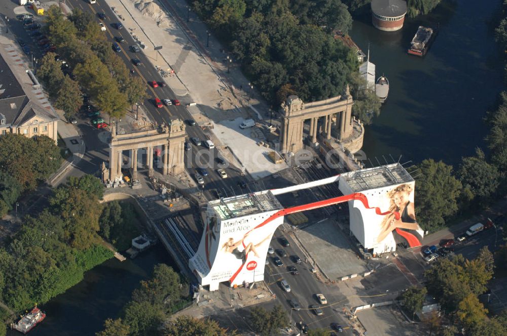 Luftbild Berlin - Charlottenburger Tor