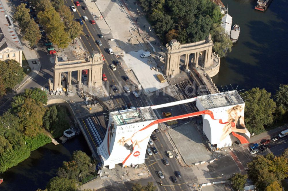 Luftaufnahme Berlin - Charlottenburger Tor