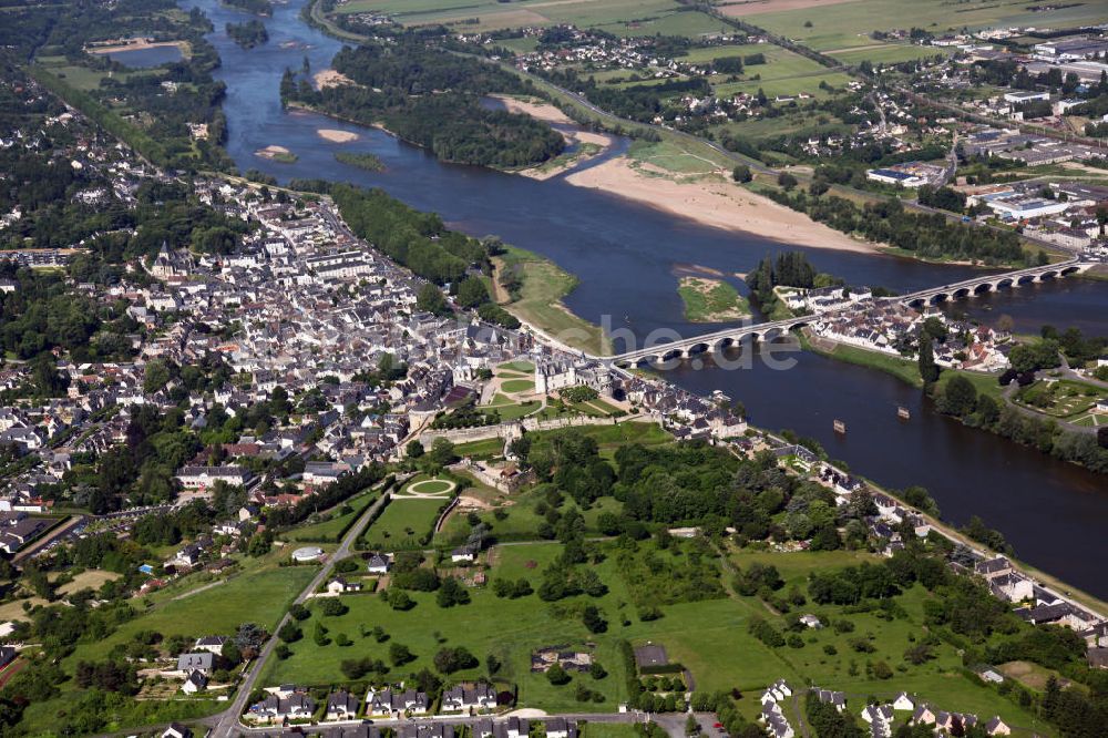 Luftbild Amboise - Chateau de Amboise