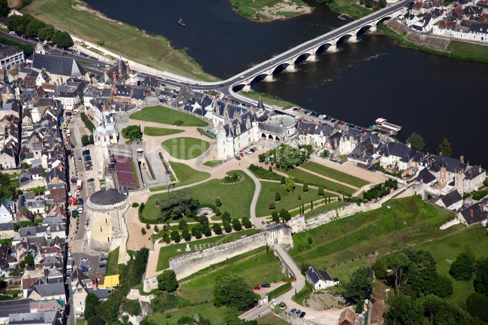 Luftbild Amboise - Chateau de Amboise