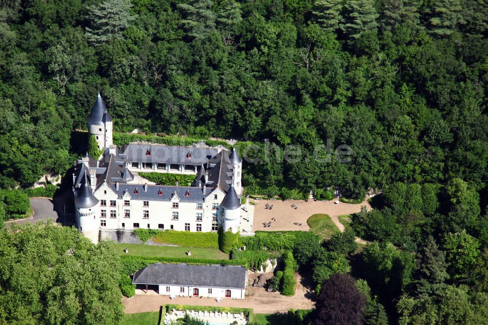 Chissay-en-Touraine aus der Vogelperspektive: Chateau de Chissay