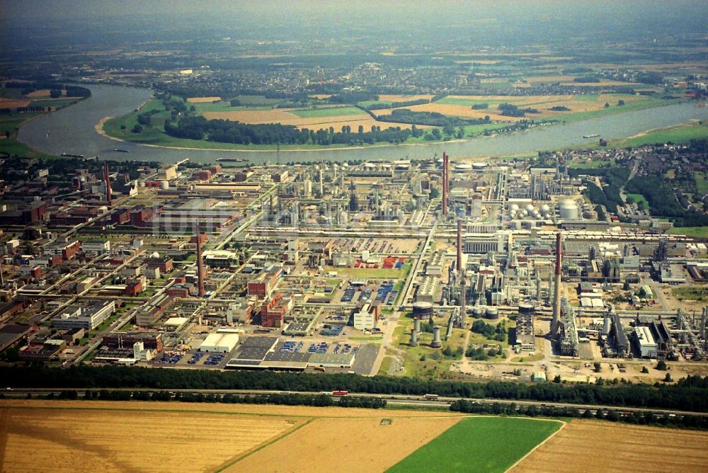 Luftbild Köln Dormagen - Chemiepark Dormagen in Köln im Bundesland Nordrhein-Westfalen