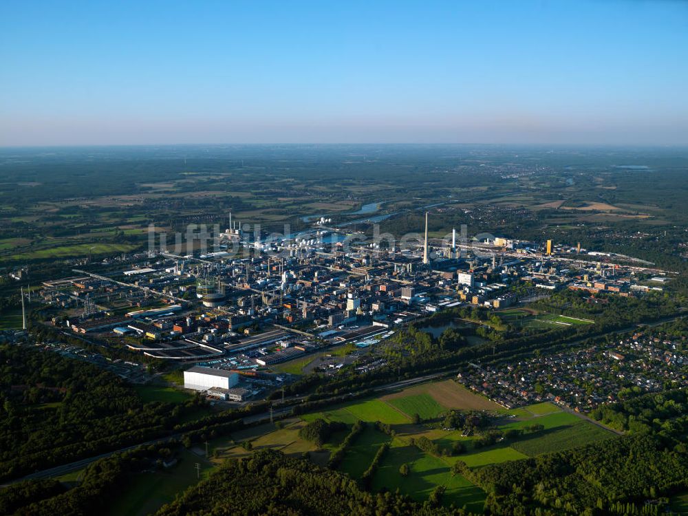 Luftbild Marl - Chemiepark Marl im Ruhrgebiet im Bundesland Nordrhein-Westfalen