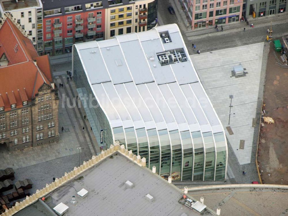 Luftbild Chemnitz - Chemnitz Kaufhaus Peek & Cloppenburg am Neumarkt