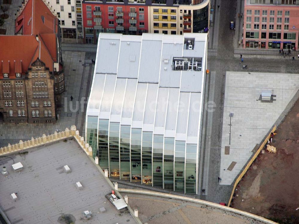 Luftaufnahme Chemnitz - Chemnitz Kaufhaus Peek & Cloppenburg am Neumarkt