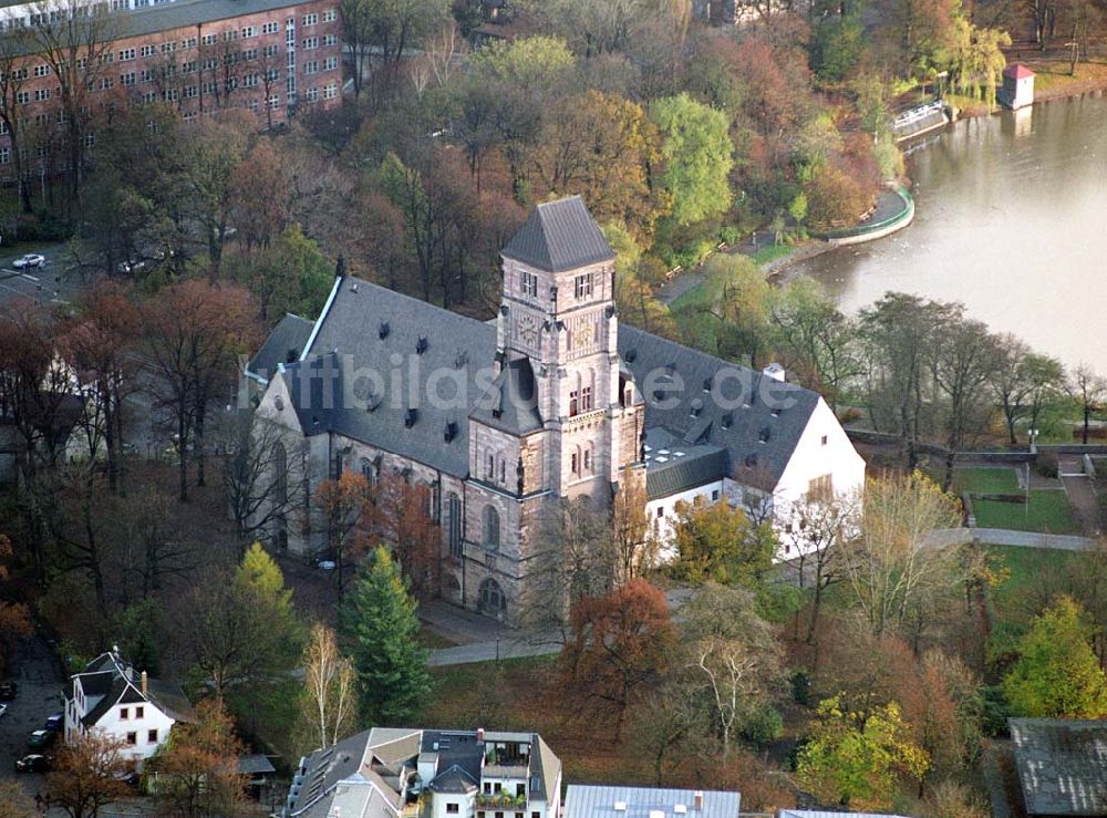 Luftbild Chemnitz - Chemnitz Schloßkirche