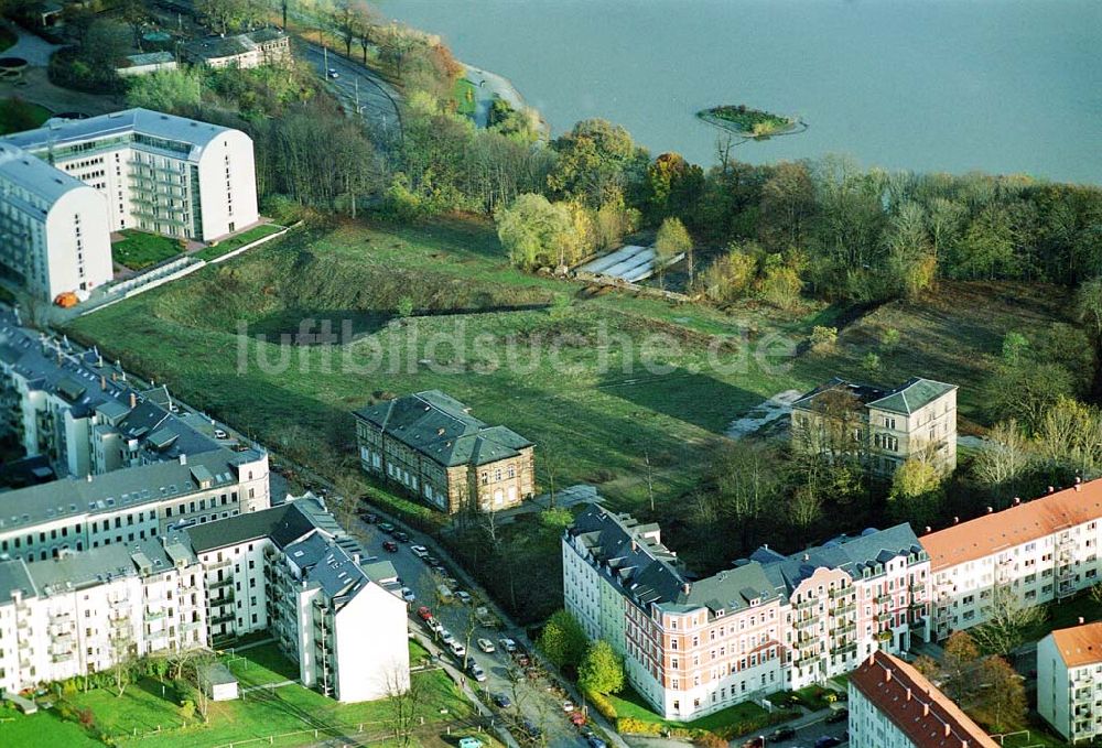 Chemnitz von oben - Chemnitz Wohnpark am Schloßteich