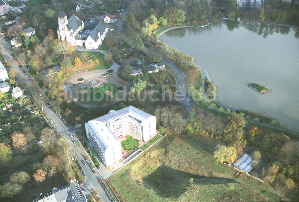 Chemnitz aus der Vogelperspektive: Chemnitz Wohnpark am Schloßteich