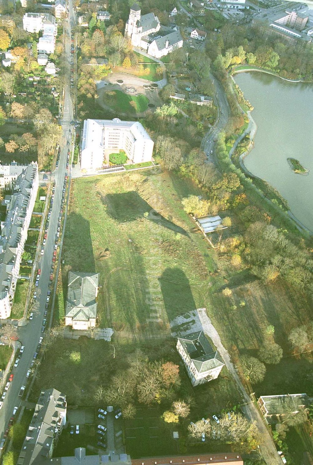 Chemnitz aus der Vogelperspektive: Chemnitz Wohnpark am Schloßteich