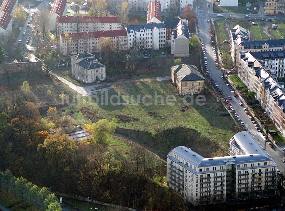 Chemnitz aus der Vogelperspektive: Chemnitz Wohnpark am Schloßteich