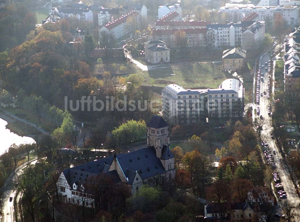 Chemnitz aus der Vogelperspektive: Chemnitz Wohnpark am Schloßteich