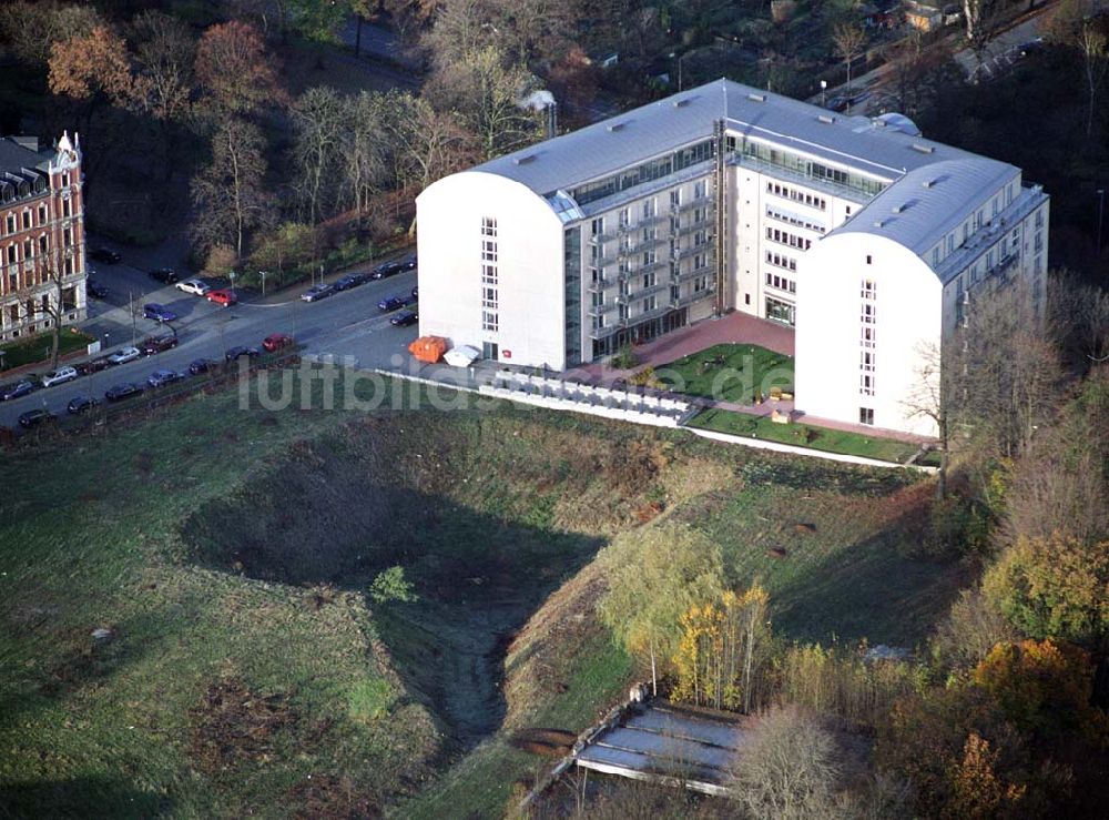 Chemnitz aus der Vogelperspektive: Chemnitz Wohnpark am Schloßteich