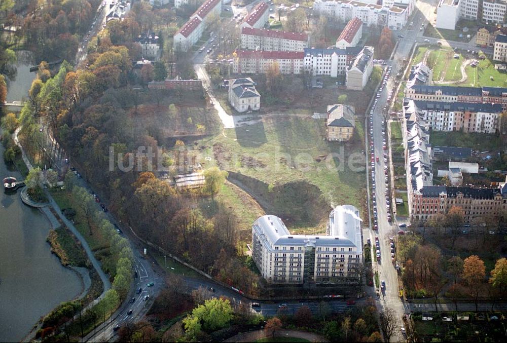 Luftaufnahme Chemnitz - Chemnitz Wohnpark am Schloßteich