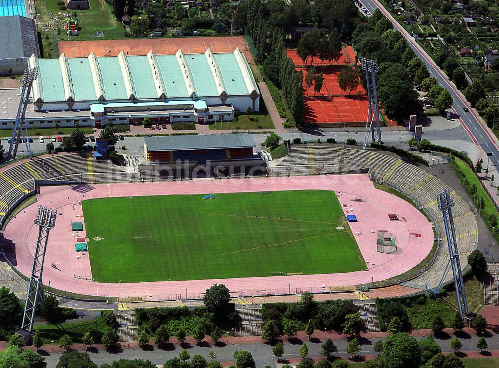 Luftaufnahme Chemnitz - Chemnitzer Sportforum - Hauptstadion Chemnitz