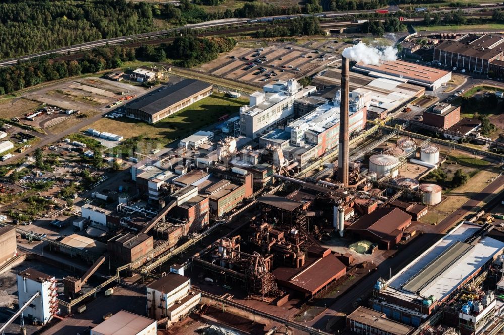 Luftaufnahme Krefeld - Chempark in Krefeld im Bundesland Nordrhein-Westfalen