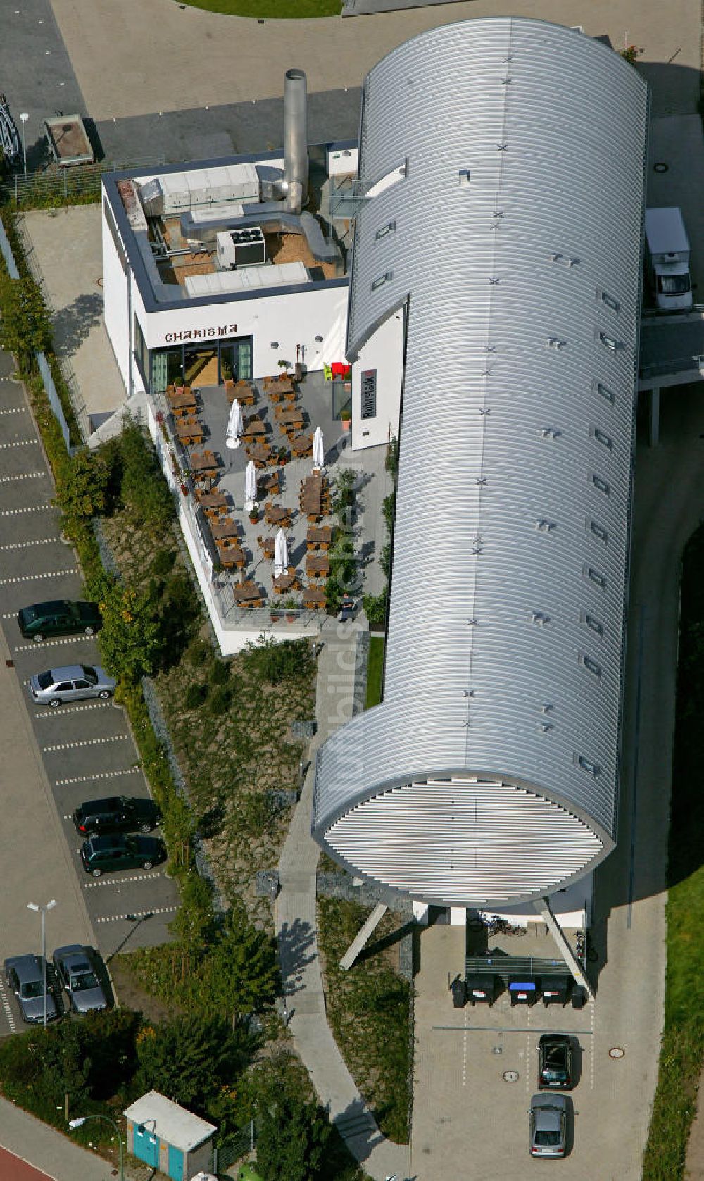 Bottrop aus der Vogelperspektive: Chillten-Hotel Bottrop