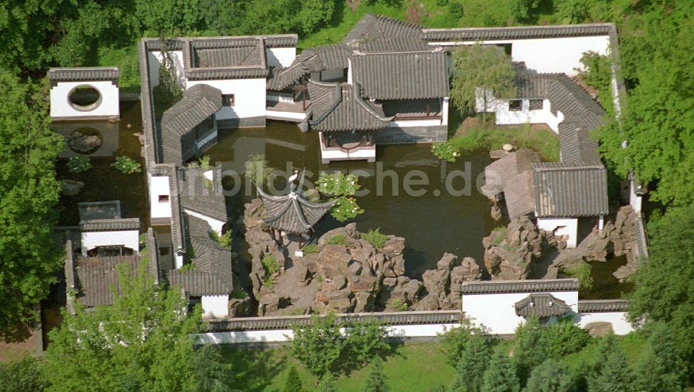 Luftaufnahme Bochum - Chinesische Garten Bochum