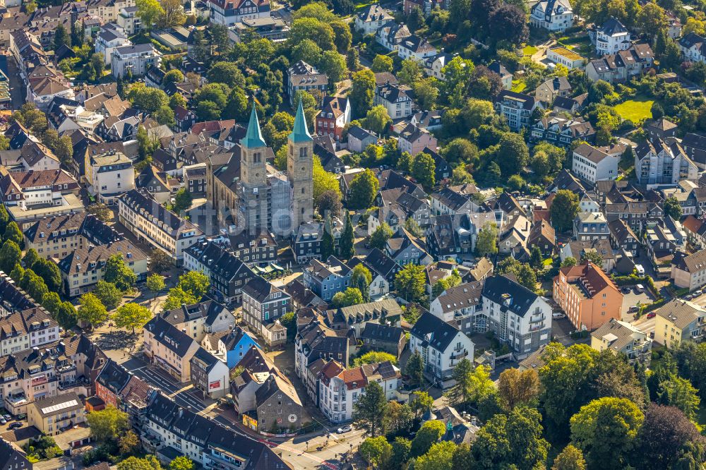 Luftbild Schwelm - Christuskirche in Schwelm im Bundesland Nordrhein-Westfalen