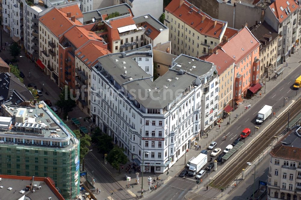 Berlin von oben - Circus Hostel Berlin