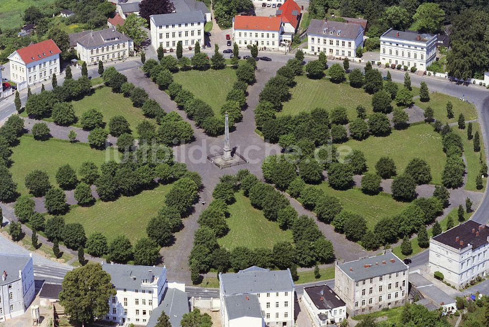 Luftaufnahme Putbus - Circus Park in Putbus auf Rügen