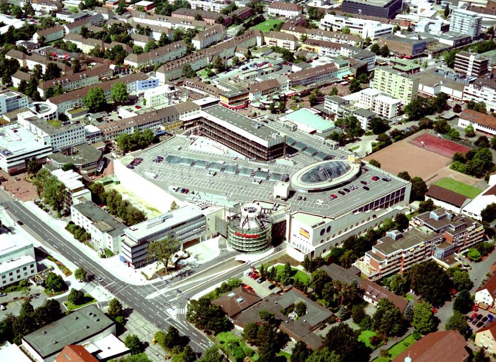 Wolfsburg aus der Vogelperspektive: CITY GALERIE der ECE-Projekt GmbH im Stadtzentrum von Wolfsburg.