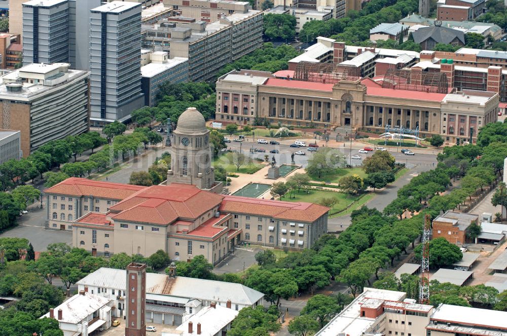 Luftbild Pretoria - City Hall und Transvaal-Museum Pretoria