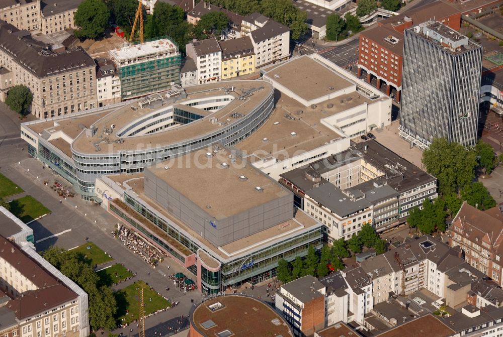 Duisburg von oben - CityPalais Duisburg im Bundesland Nordrhein-Westfalen