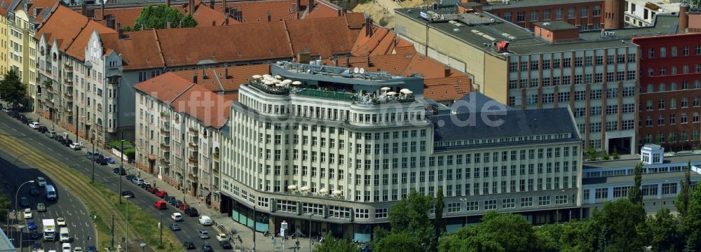 Luftaufnahme Berlin - Club-Hotel Soho House Berlin-Mitte