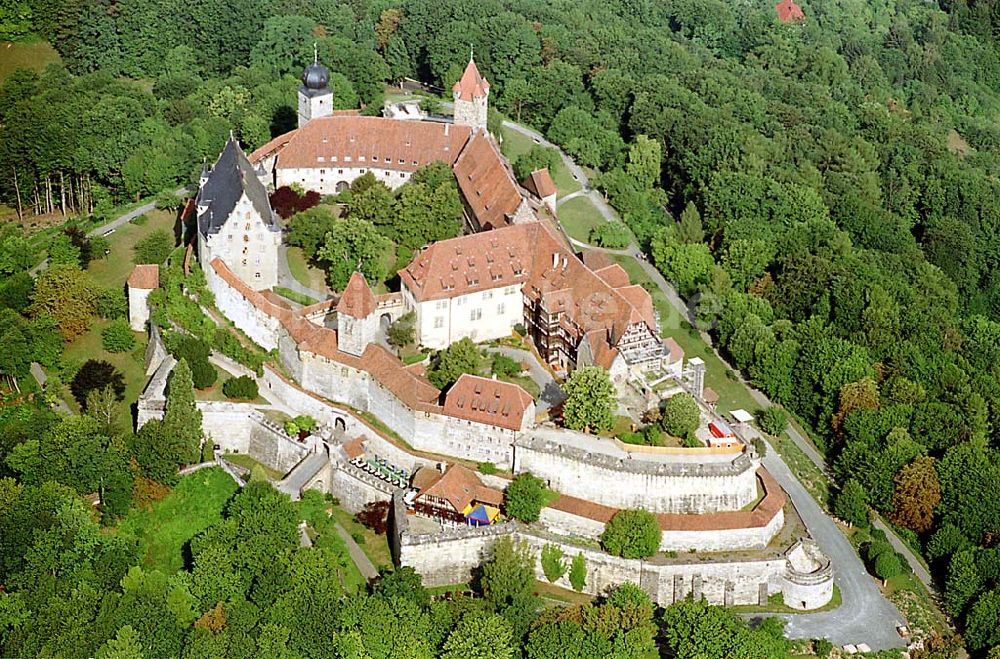 Coburg / Bayern von oben - Coburger