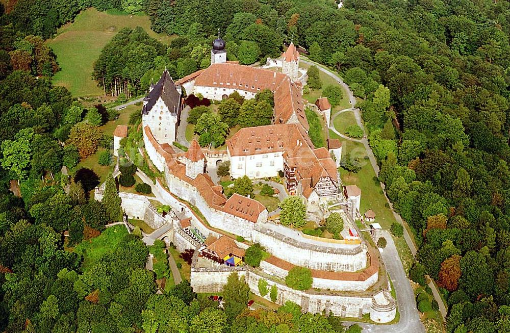 Coburg / Bayern aus der Vogelperspektive: Coburger