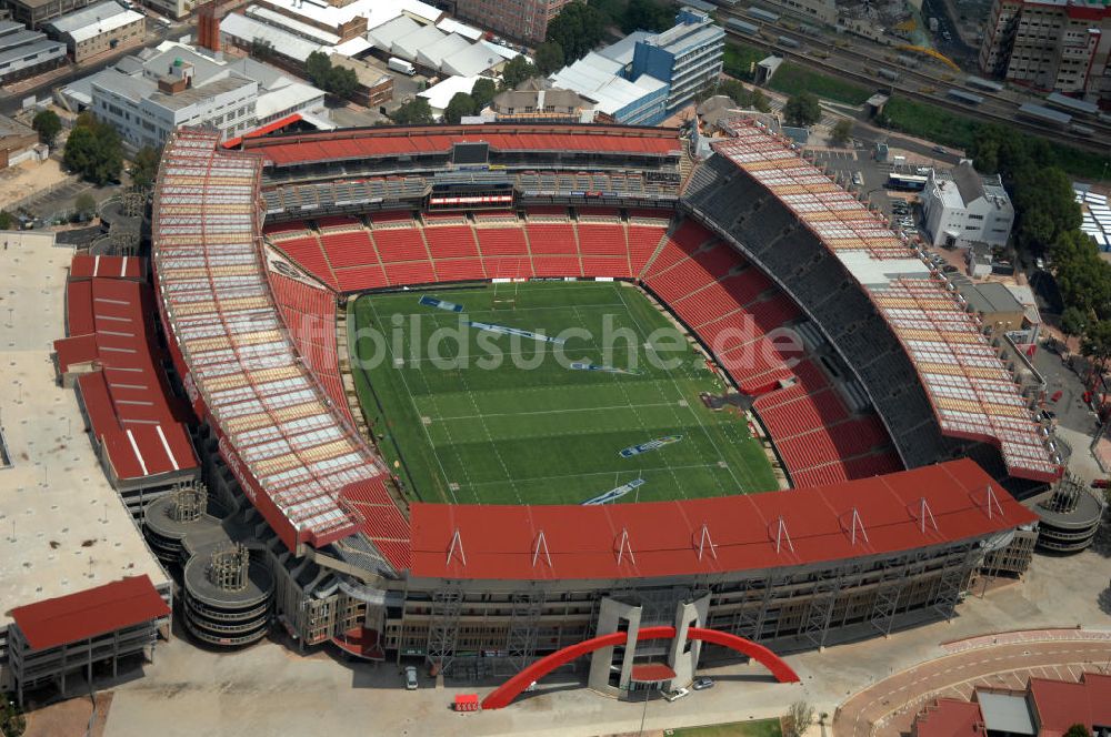 Luftbild Johannesburg - Coca-Cola Park Stadion / Stadium Johannesburg Südafrika / South Africa