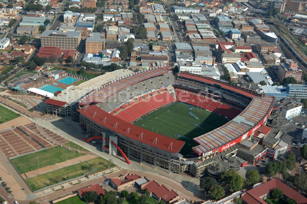 Luftbild Johannesburg - Coca-Cola Park Stadion / Stadium Johannesburg Südafrika / South Africa