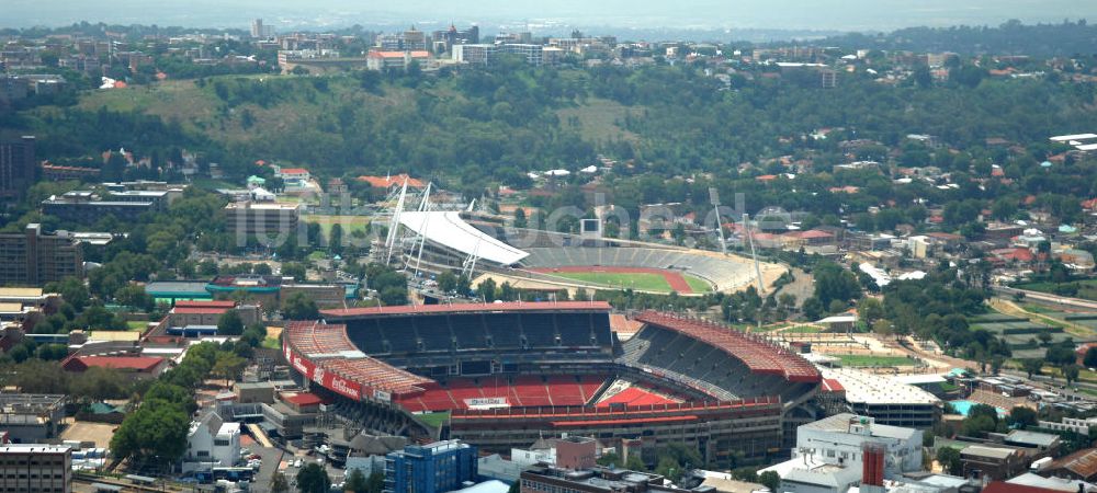 Luftbild Johannesburg - Coca-Cola Park Stadion / Stadium Johannesburg Südafrika / South Africa