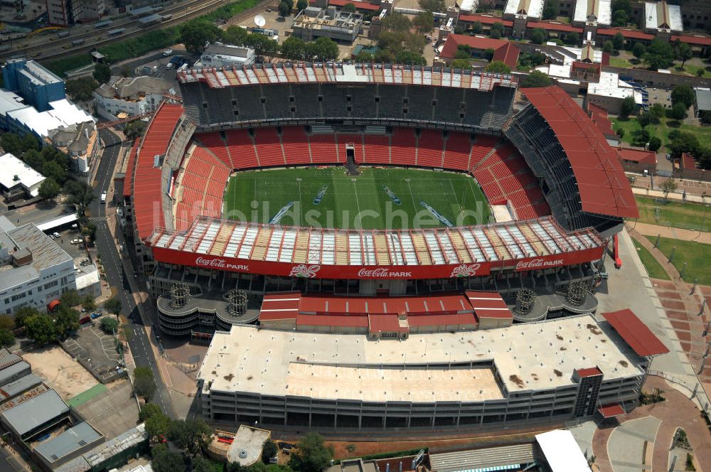 Luftaufnahme Johannesburg - Coca-Cola Park Stadion / Stadium Johannesburg Südafrika / South Africa