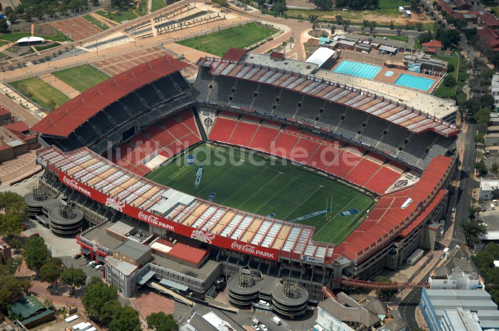 Johannesburg aus der Vogelperspektive: Coca-Cola Park Stadion / Stadium Johannesburg Südafrika / South Africa