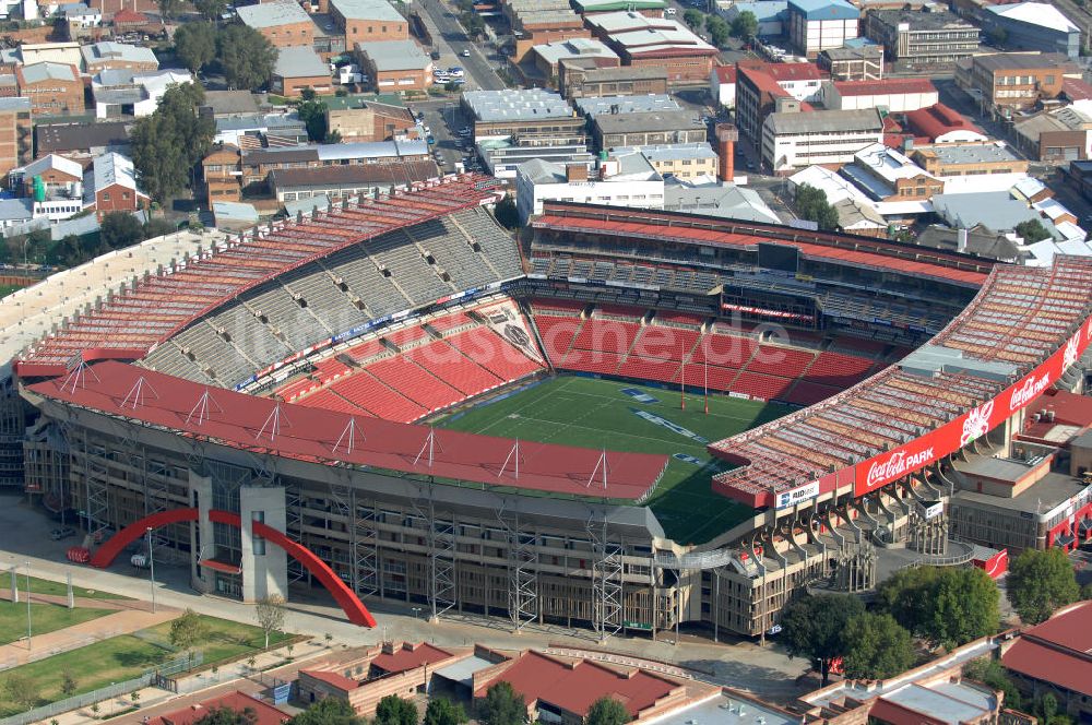 Johannesburg aus der Vogelperspektive: Coca-Cola Park Stadion / Stadium Johannesburg Südafrika / South Africa