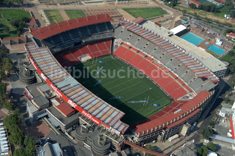 Luftaufnahme Johannesburg - Coca-Cola Park Stadion / Stadium Johannesburg Südafrika / South Africa