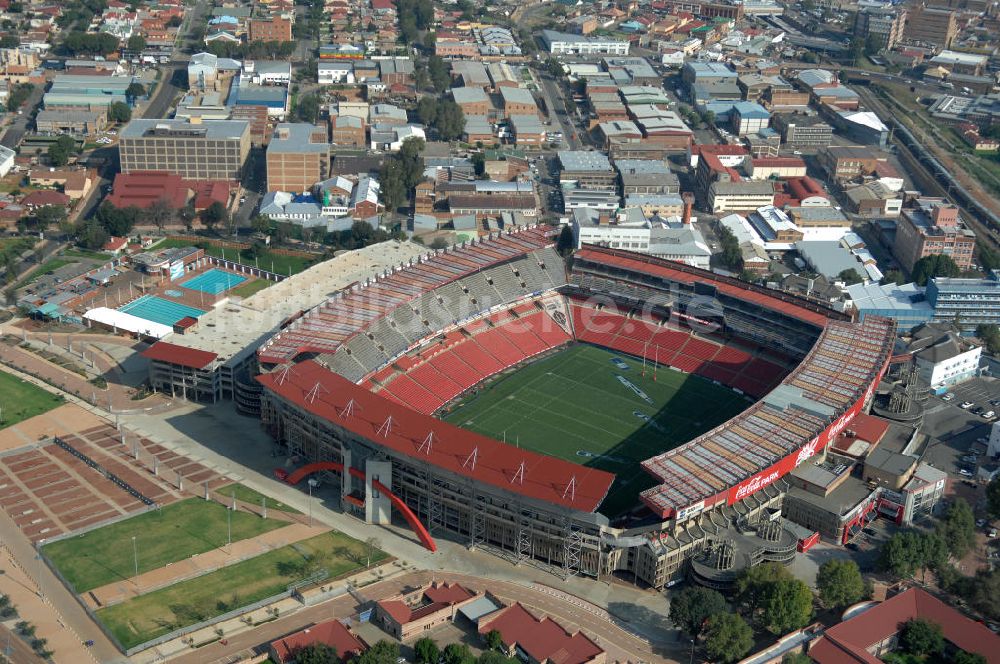 Luftbild Johannesburg - Coca-Cola Park Stadion / Stadium Johannesburg Südafrika / South Africa