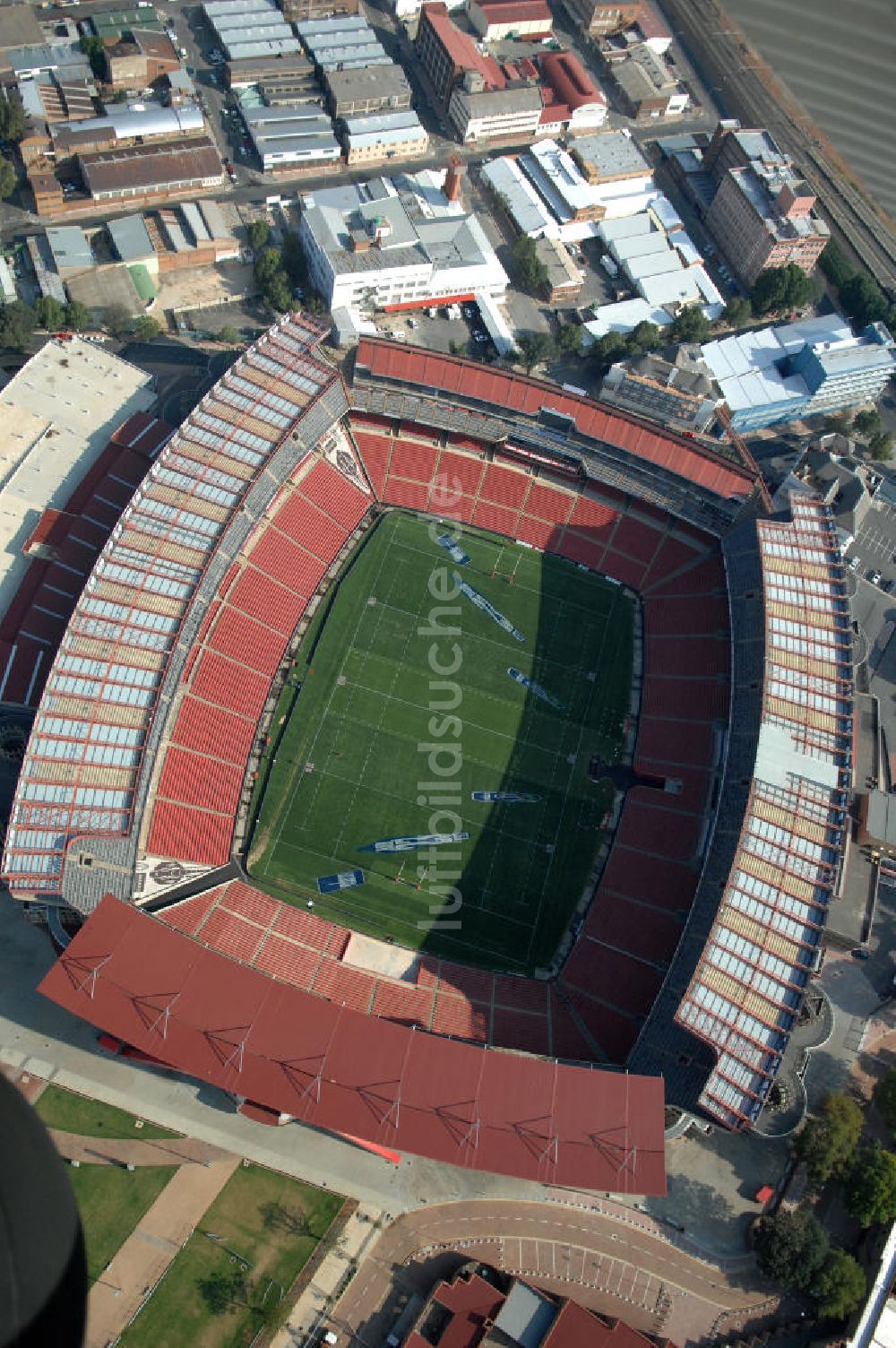 Luftaufnahme Johannesburg - Coca-Cola Park Stadion / Stadium Johannesburg Südafrika / South Africa