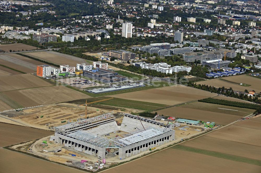 Mainz von oben - Coface Arena Mainz