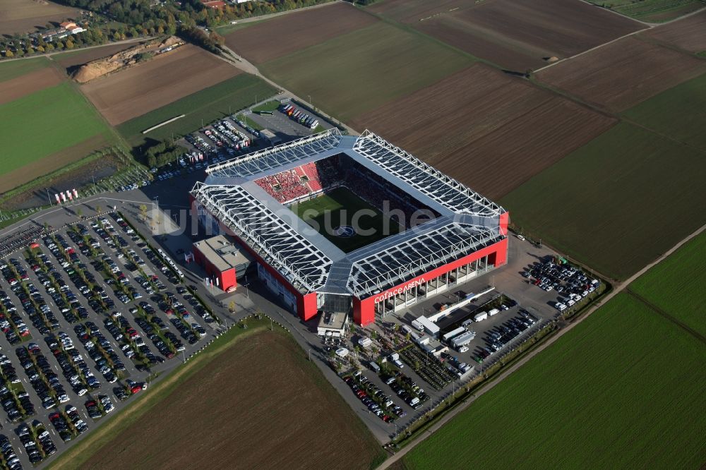 Luftaufnahme Mainz - Coface Arena Mainz im Bundesland Rheinland Pfalz