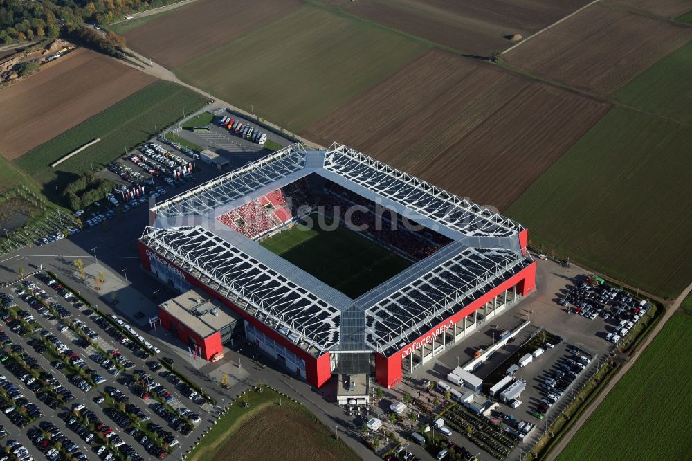 Luftbild Mainz - Coface Arena Mainz im Bundesland Rheinland Pfalz