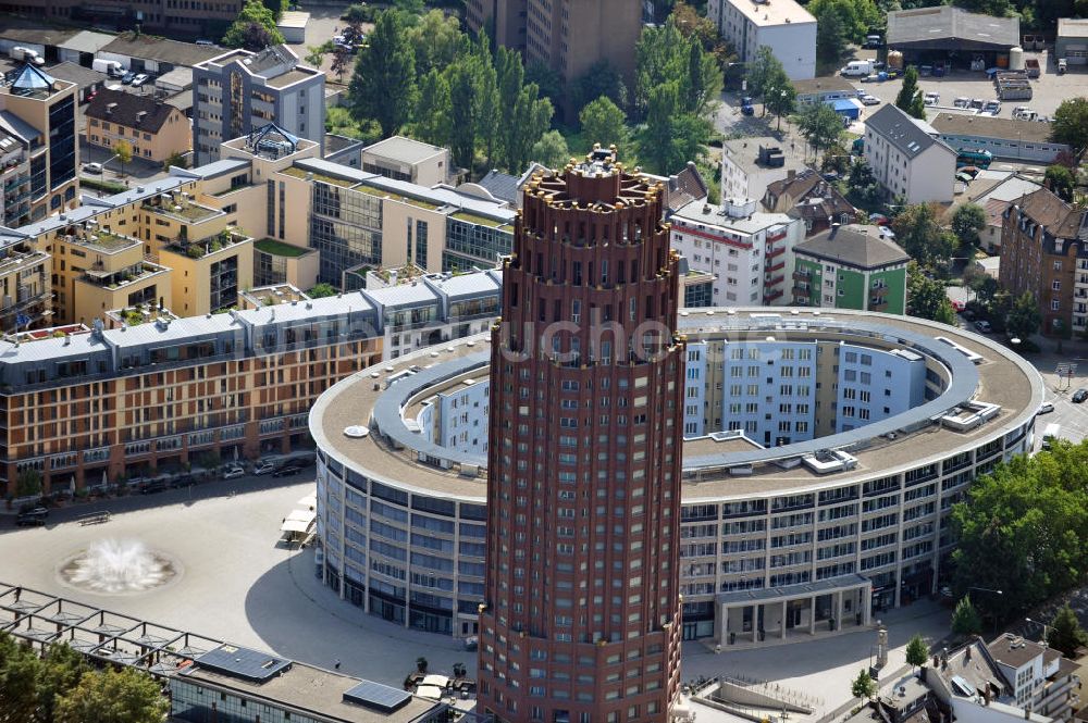 Luftbild FRANKFURT AM MAIN - Colloseo und Main Plaza in Frankfurt am Main im Bundesland Hessen