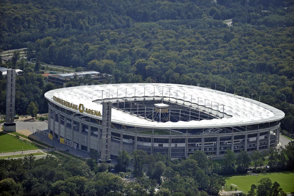 Luftbild Frankfurt am Main - Commerzbank Arena