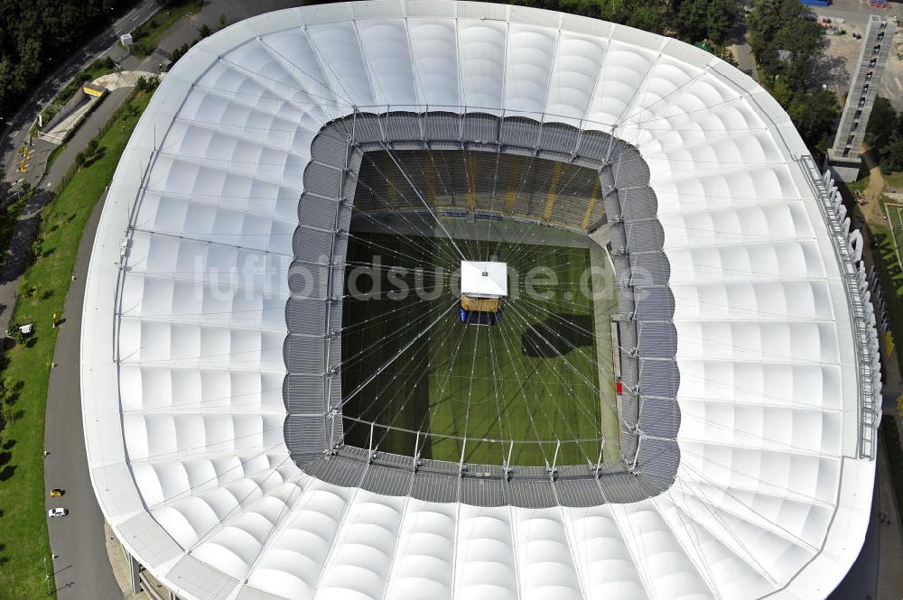 Frankfurt am Main aus der Vogelperspektive: Commerzbank Arena