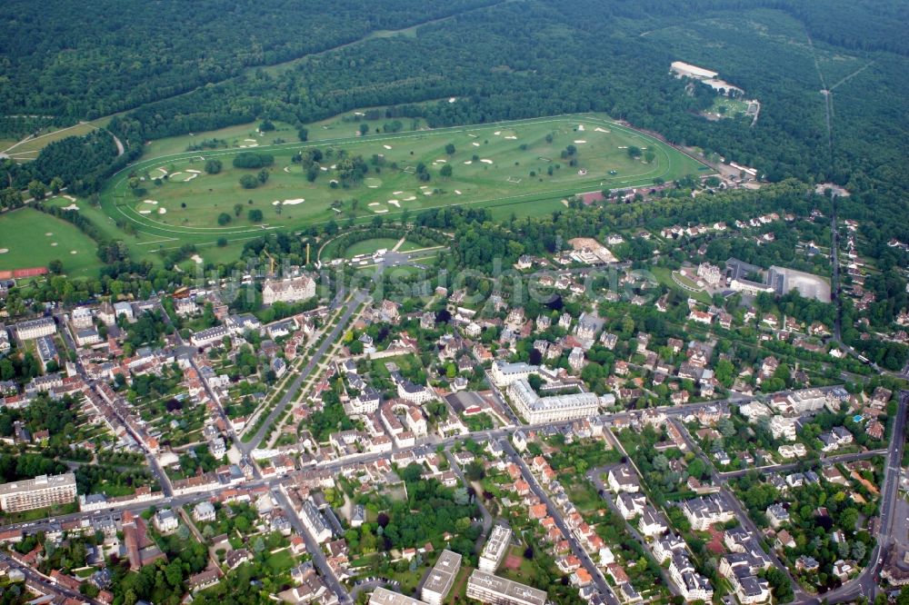 Luftbild Compiègne - Compiègne im Departement Oise in Frankreich